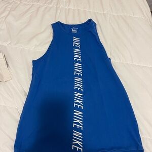 Nike Blue sleeveless shirt
